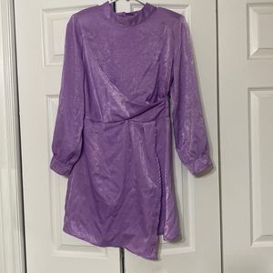 Zara women’s medium mini dress, light purple